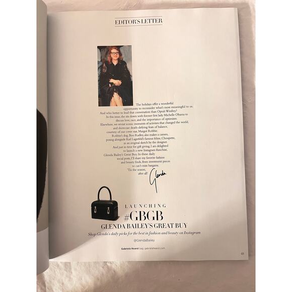 Harper's Bazaar Magazine January 2019 - Margot Robbie cover - Picture 8 of 13